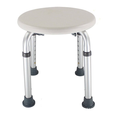 Silla de baño antideslizante para ancianos, de 6 velocidades de altura ajustable asiento seguro, bañera, Banco Silla de ducha, producto ambiental ► Foto 1/5