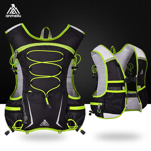 ANMEILU-mochila para el campo para hombre y mujer, chaleco de agua de 5L, para maratón al aire libre, Mochila deportiva ligera para ciclismo ► Foto 1/5