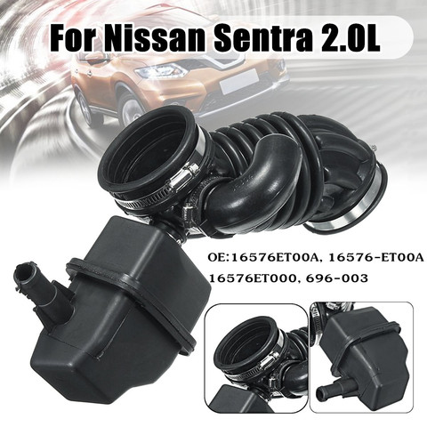 Manguera de entrada de aire de motor para coche Nissan Sentra, conducto superior 16576Et00A 696-00 16576-Et000 696-003, 2.0L 2007-2012 ► Foto 1/6