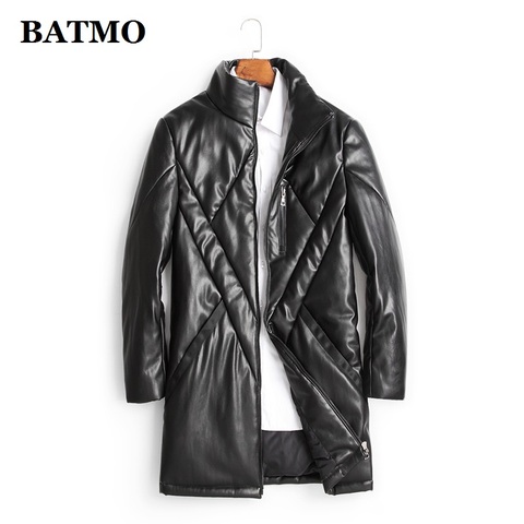 BATMO-chaquetas de pato blancas para hombre, parkas de PU, talla L-5XL, AL30, alta calidad, invierno, 2022, novedad de 95% ► Foto 1/5