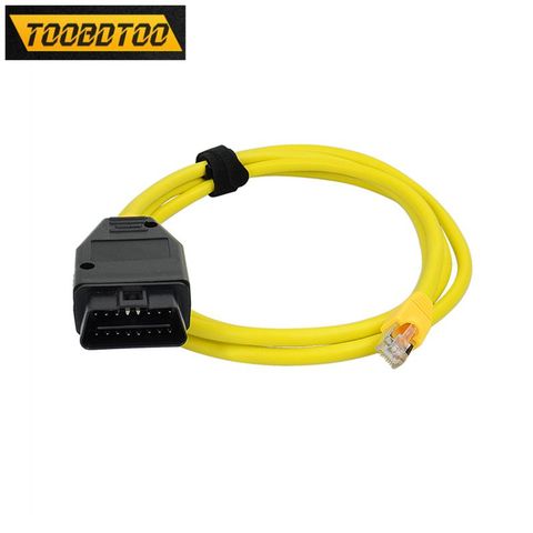 ESYS-Cable de datos para coche BMW, Cable OBD2 de 3,23 V 50,3 ENET para interfaz Ethernet ENET a OBD2 para BMW Serie F sin CD ► Foto 1/6