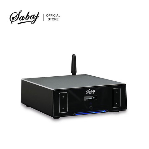 Sabaj-Amplificador Digital A4 HIFI, amplificador de Audio estéreo, tecnología AMP DPS, Bluetooth 4,2, salida 80Wx2, compatible con apt-x Coaxial óptico ► Foto 1/6