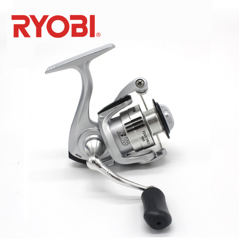 Nueva llegada Original Ryobi pequeño Pro carrete giratorio 3 + 1BB de pesca 500 Barco de 800 balsa pesca rueda de engranaje ► Foto 1/6