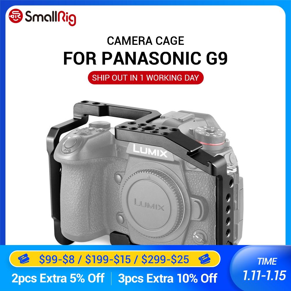 Jaula de cámara SmallRig G9 para Panasonic Lumix G9 ajuste de forma presenta una placa de Arca Swiss en la parte inferior para Disparo de trípode 2125 ► Foto 1/1