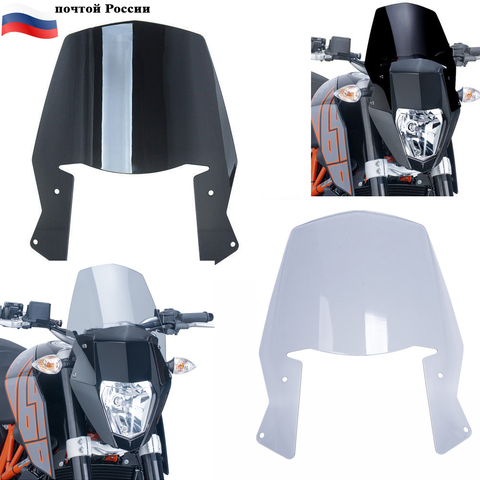 Deflector de viento para parabrisas de motocicleta, Protector para KTM Duke Enduro R 690 2008-2022 2012 2013 2014 2015 2016 2017 2022 ► Foto 1/6