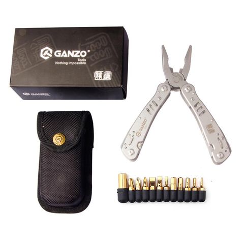 Ganzo-Juego de herramientas de mano G300 serie G301, juego de destornilladores, cuchillo plegable portátil, alicates inoxidables, 26 herramientas ► Foto 1/6