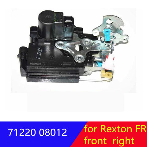 Montaje de pestillo de puerta delantera derecha para Ssangyong Rexton, 7122008012 genuino, 2001-2017, Rexton W, actuador de pestillo RH 71220 08012 ► Foto 1/3