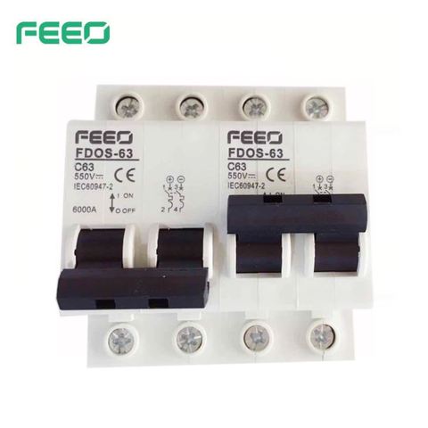 FEEO-Interruptor de transferencia de doble potencia, 2P, 63A, CC, MTS ► Foto 1/1