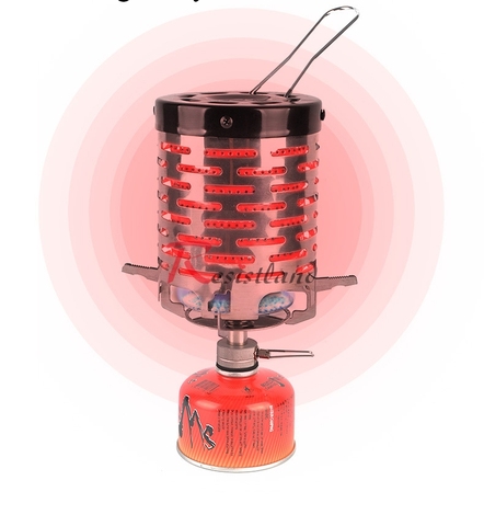 Mini estufa calentador resistente al desgaste al aire libre calentador a Gas para Camping estufa portátil de acero de calentador calefacción cubierta equipo ► Foto 1/6
