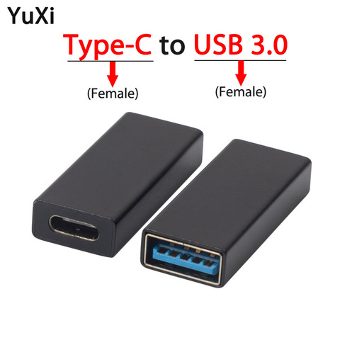 Puerto USB tipo C hembra a USB 3,0, convertidor de enchufe hembra USB-C a USB 3,0, adaptador de carga de sincronización de datos ► Foto 1/6