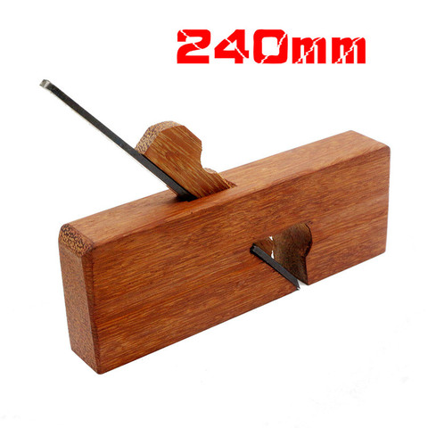 Mini plana de madera portátil de 240mm, herramienta de carpintería, ranurado de carpintero, recortador, cepillo de radios, plana ajustable, Manual ► Foto 1/6