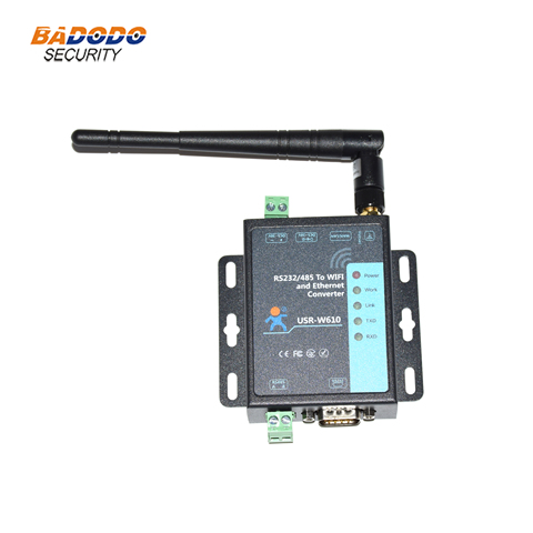 Servidor convertidor de puerto Serial RS232 RS485 a WiFi y Ethernet RJ45, Hardware de USR-W610, Watchdog, Modbus, RTU a TCP, compatible con AP STA ► Foto 1/6