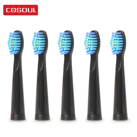 COSOUL-cabezales de cepillo de dientes eléctrico, cabezales de repuesto originales, Limpieza Profunda, blanqueamiento, cuidado de la salud bucal ► Foto 1/6