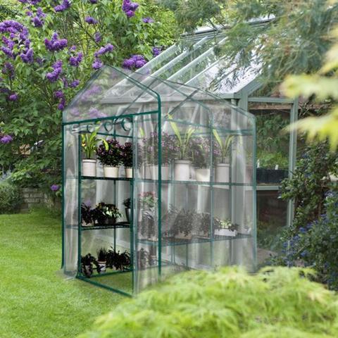 Bolsas para cultivo de plantas, invernadero, jardín, invernadero, invernadero, cubierta de PVC transparente ► Foto 1/6