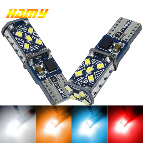 Luz LED de señal Canbus de alta potencia T10 W5W, sin error, 12V, 7500K, superbrillante, W5W, T10, 2 uds. ► Foto 1/6