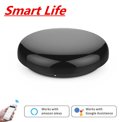 Controlador inteligente IR con Wifi para el hogar, dispositivo de Control remoto inalámbrico por infrarrojos a través de la aplicación Smart Life, Tuya, funciona con Alexa y Google Home ► Foto 1/6