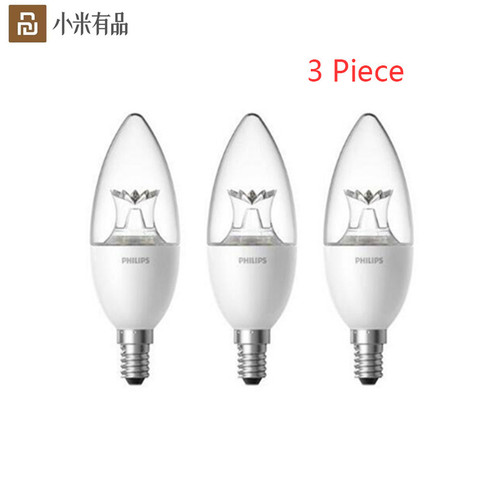 Nuevo Original Xiaomi inteligente forma de vela lámpara LED E14 bombilla luz 3,5 W 0.1A 220-240 V 50/ 60Hz Wifi Control remoto por mi App casa D5 ► Foto 1/6