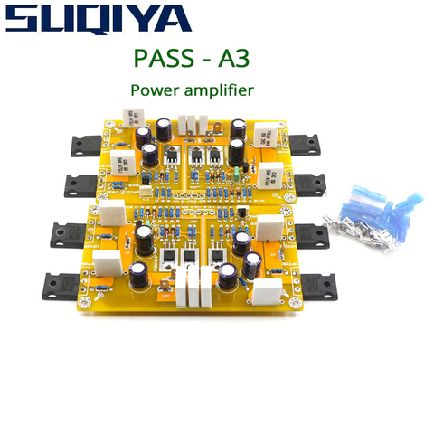 SUQIYA-PASS A3-amplificador de potencia de un solo extremo, Kit de amplificador de potencia de clase A, tablero terminado 30W + 30W, compatible con entradas equilibradas y sin equilibrio ► Foto 1/6