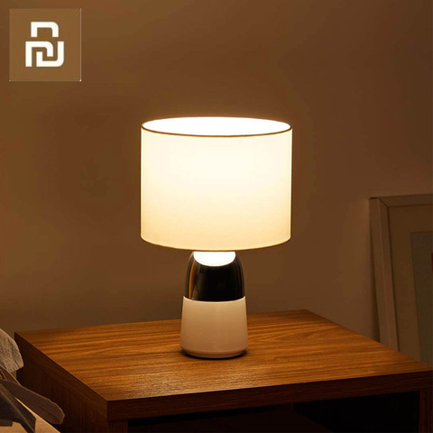 Xiaomi-Lámpara de escritorio con sensor táctil para mesita de noche, 2 uds., bajo consumo de energía, adecuada para oficina, dormitorio y hogar ► Foto 1/6