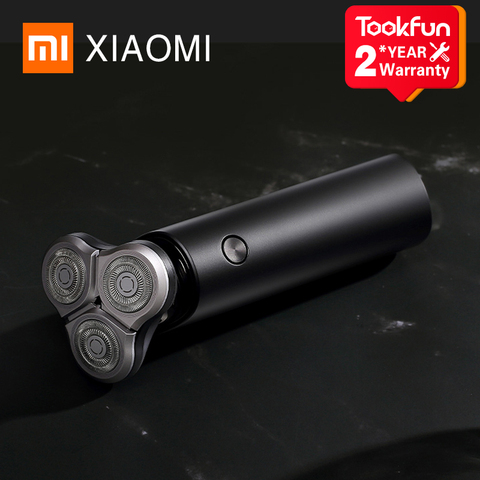 Nuevo Xiaomi Mijia Afeitadora eléctrica para hombres inteligente portátil de 3 cabeza de afeitar lavable principal Sub de doble cuchilla de barba trimer ► Foto 1/6