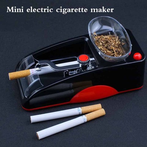 Máquina automática para liar cigarrillos y tabaco, inyector eléctrico de tabaco con enchufe europeo, herramienta para fumar, envío directo, 1 ud. ► Foto 1/6