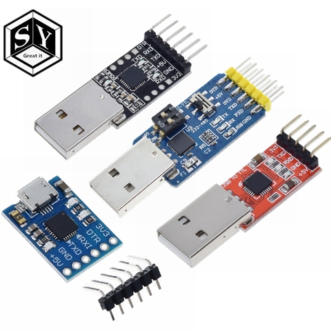 Lo genial que CP2102 USB 2,0 a UART TTL 5PIN módulo conector convertidor serie STC reemplazar FT232 CH340 PL2303 CP2102 MICRO USB ► Foto 1/6