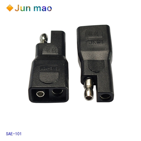 Adaptador de enchufe SAE de celda Solar para coche, adaptador modificado de batería SAE, conector macho a hembra, 1 Uds. ► Foto 1/5