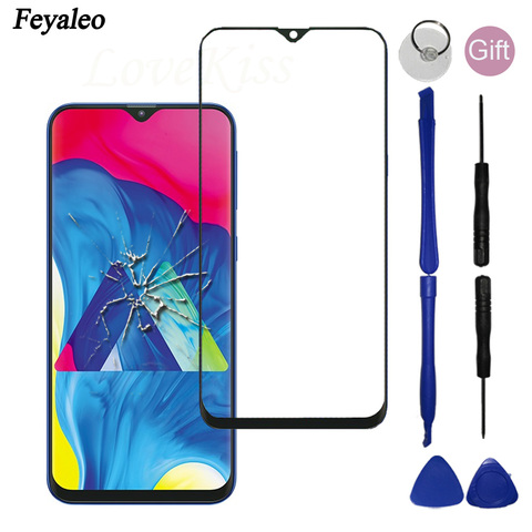 Panel frontal para Samsung Galaxy A10, A20, A30, A40, A50, A60, A70, A10S, A20S, A30S, A50S, cristal exterior, sin Sensor de pantalla LCD ► Foto 1/4