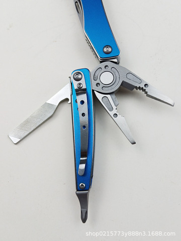 EDC-cuchillo plegable multiherramienta, herramientas de supervivencia, alicates de bolsillo, tijeras de Camping, pesca, combinado de alicates multifuncionales, puntas de destornillador ► Foto 1/6