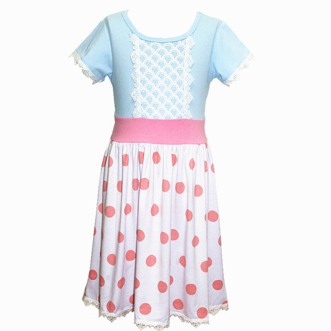 Chica de las vacaciones de verano vestido de Jack y Sally desgaste de cada día Fancy Nancy Belle BirthdayToddler Cosply fiesta vestido 1-10Y ► Foto 1/6