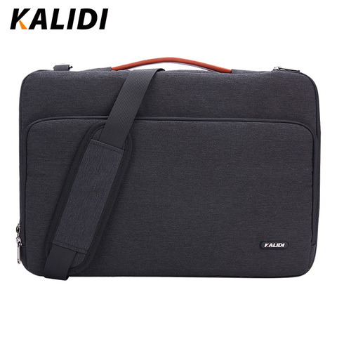 Funda para portátil KALIDI 11 12 13,3 15,6 17 pulgadas bolsa impermeable para portátil Macbook Air Pro 11 13 15 bolsa de ordenador para mujeres y hombres ► Foto 1/6