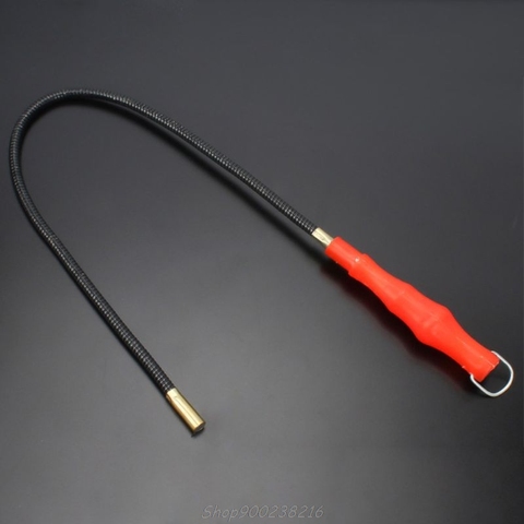 60cm Flexible captador magnético LED luz imán garaje herramienta reparación Pick Up Flexible agarrador de Metal ► Foto 1/6
