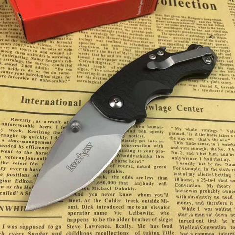 Kershaw-cuchillo de bolsillo plegable 7Cr13, minillavero de acero para acampada al aire libre, multiherramienta EDC, pequeño abrebotellas, 3800 ► Foto 1/6