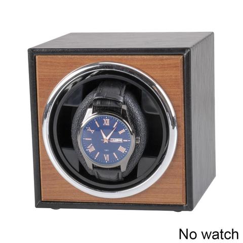 Bobinador de reloj automático, accesorio de madera para relojes, caja de almacenamiento de relojes, 3 modos de rotación, nueva versión 4 + 6 ► Foto 1/6
