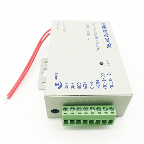 Adaptador de corriente de conmutación para cerradura de puerta, fuente de alimentación con Control de acceso, AC 100-260V DC 12V 3a, K80 ► Foto 1/1