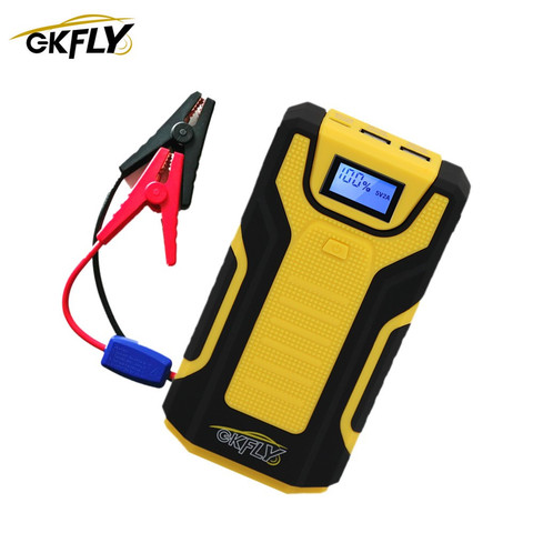 GKFLY-arrancador de batería de coche 2022 mAh, Cable de arranque de emergencia, dispositivo de arranque de coche, Banco de energía portátil, cargador de coche, 16000 ► Foto 1/6