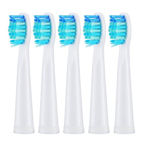 Dupont-Cabezal de cepillo de dientes suave para Seago, repuesto de cepillo de dientes eléctrico, 1/5 Uds. ► Foto 1/6