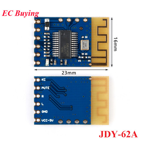 Placa de módulo inalámbrico de Audio estéreo, JDY-62A Mini BLE, Bluetooth 5,0, JDY 62, para Android IOS, JDY-62 de Sueño automático ► Foto 1/6