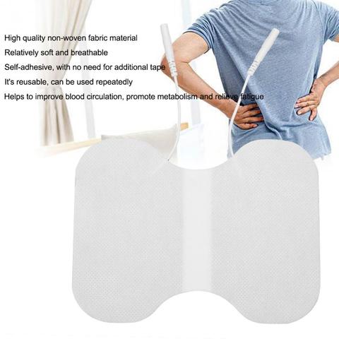 Reutilizable-electrodos con adhesivos de fisioterapia parche de Gel para la cintura cuerpo decenas acupuntura terapia del Massager del cuidado de salud ► Foto 1/6