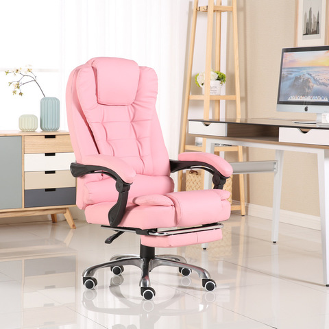 JOYLIVE-Silla de ordenador para el hogar, sillón de oficina Simple y moderno, silla giratoria de masaje, silla de ocio perezosa para estudio ► Foto 1/1