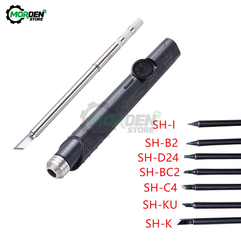 SH72 65W ajustable Estación de soldadura de hierro SH-B2 SH-I SH-K SH-BC2 SH-D24 SH-K SH-KU puntas de hierro Kit DC 12-24V 220-400 ℃ ► Foto 1/6