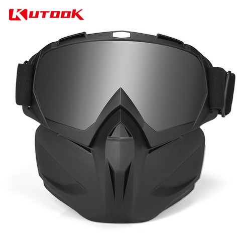 Gafas de esquí KUTOOK Snowmobile máscara protección UV Snowboard gafas a prueba de viento máscara de invierno hombres mujeres nieve deportes gafas ► Foto 1/6