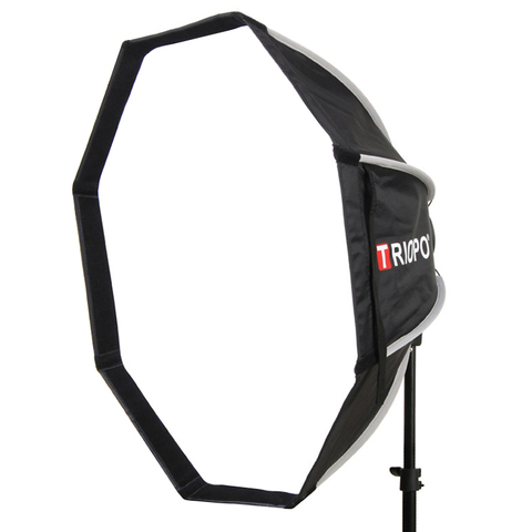 Triopo, 120cm, estudio fotográfico, Bowens, montura portátil para exteriores, paraguas octagonal, Softbox para iluminación de vídeo y fotografía ► Foto 1/6