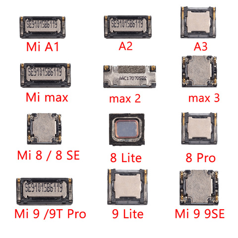 Auricular superior oreja altavoz para XiaoMi Mi PocoPhone Poco F1 Mi 9 9T 8 Pro SE Max 2 3 mezclar 2S A3 A1 A2 Lite ► Foto 1/6