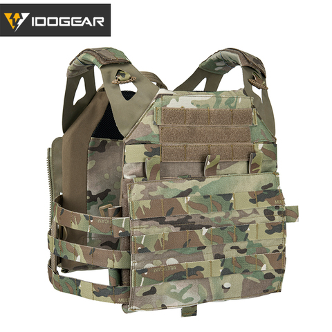 IDOGEAR-chaleco táctico JPC 2 Armor, portador de placa de puente JPC 2,0, ejército militar Molle, portador de placa de Paintball para caza, 3312 ► Foto 1/6