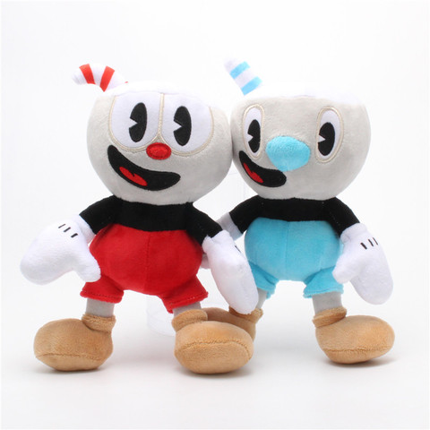 Juego Cuphead de felpa Mugman, Ms. Alice, fantasma, Rey, dados, Cagney, Carnantion, muñecos de peluche de juguete para niños, regalos ► Foto 1/6