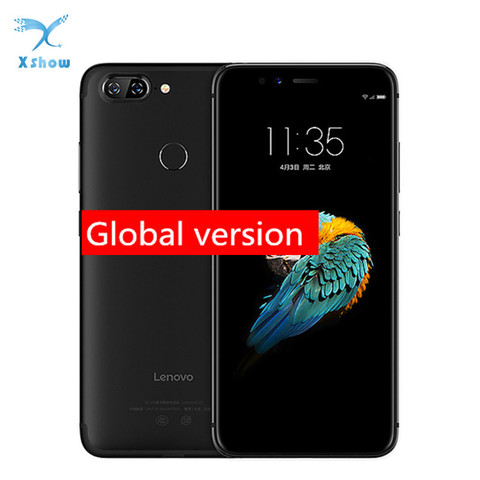 Lenovo-teléfono inteligente S5 K520 K520T, teléfono móvil versión Global, 4GB RAM, 64GB rom, pantalla 18:9 de 5,7 pulgadas, procesador Snapdragon 625, cámara trasera Dual, reconocimiento de huella ► Foto 1/6