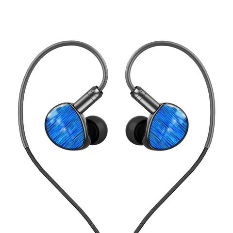 Shuoer-auriculares IEM de controlador dinámico Kevlar fundidos de silicona, con pin dual 6N OCC, cable equilibrado de 2,5mm y adaptador de 4,4mm ► Foto 1/6