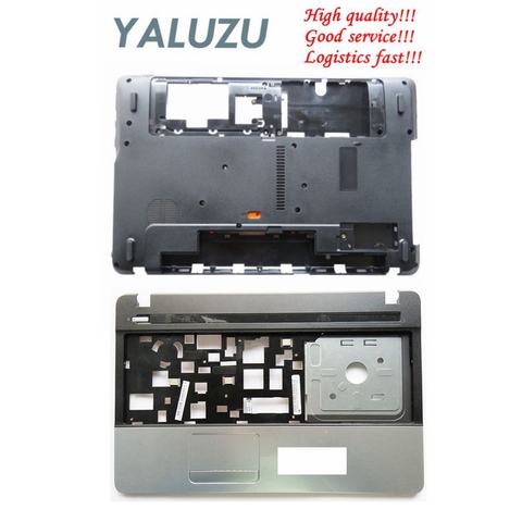 YALUZU Carcasa inferior para portátil para Acer Aspire E1-571 E1-571G E1-521 E1-531 E1-531G NV55 AP0HJ000A00 menor Palmrest cubierta ► Foto 1/6
