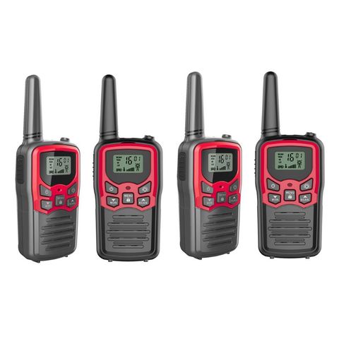 Walkie Talkies para adultos, paquete de 4 Radios de 2 vías de largo alcance hasta 5 millas de alcance en campo abierto 22 canales FRS/GMRS Walkie Talkies UH ► Foto 1/6